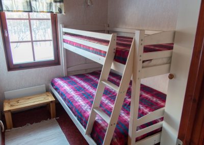 Sovrum med högsängar - Klippen, Hemavan